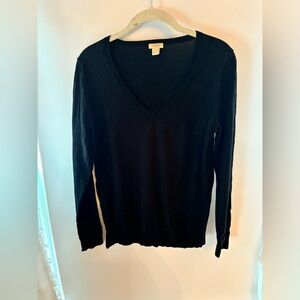 J. Crew Black Longsleeve- Small